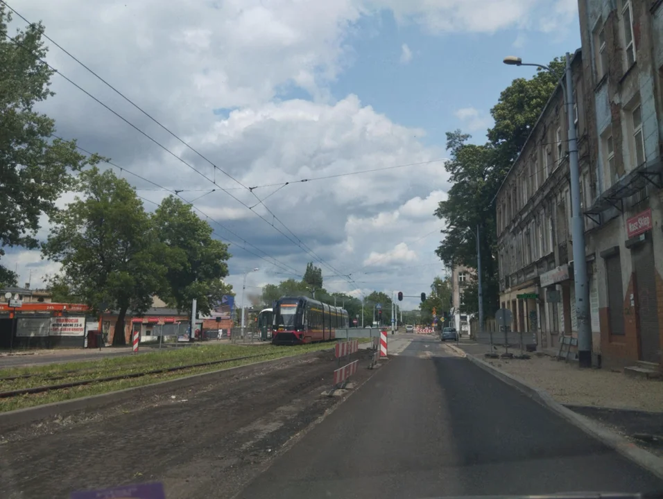 Remont Pabianickiej w Łodzi