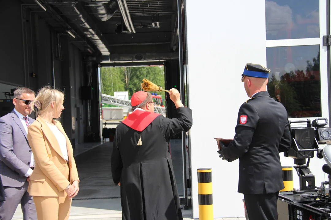 Nowa strażnica przy ul. Przybyszewskiego w Łodzi