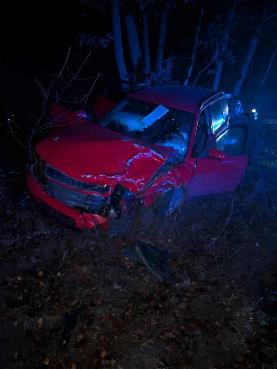 Wypadek na DK62 pod Płockiem