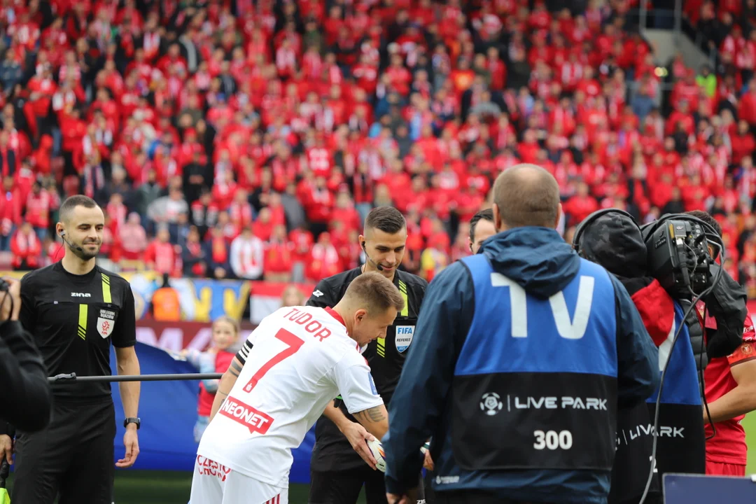 Mecz Widzew - Raków Częstochowa