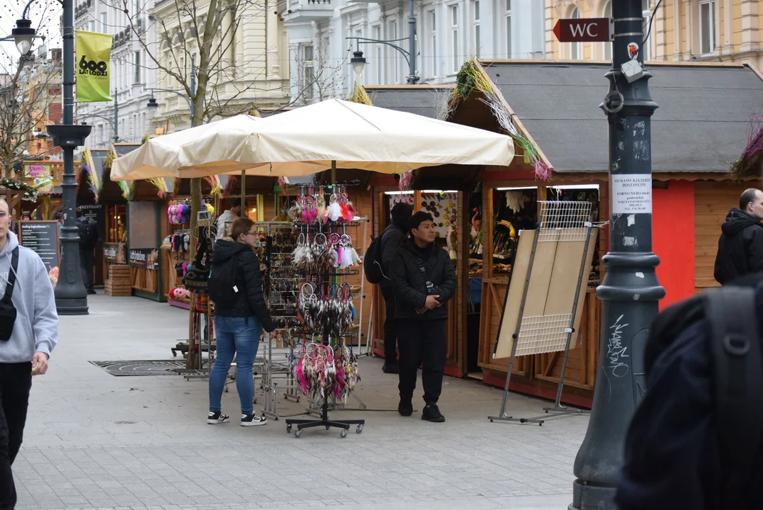 Jarmark wielkanocny na Piotrkowskiej