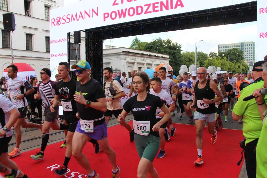 21. Bieg Ulicą Piotrkowską Rossmann Run w Łodzi