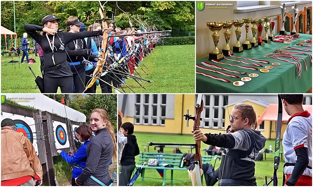 Młodzi łucznicy z Kutna na dużej imprezie sportowej. Pokonali zawodników z sąsiedniego województwa! [ZDJĘCIA] - Zdjęcie główne