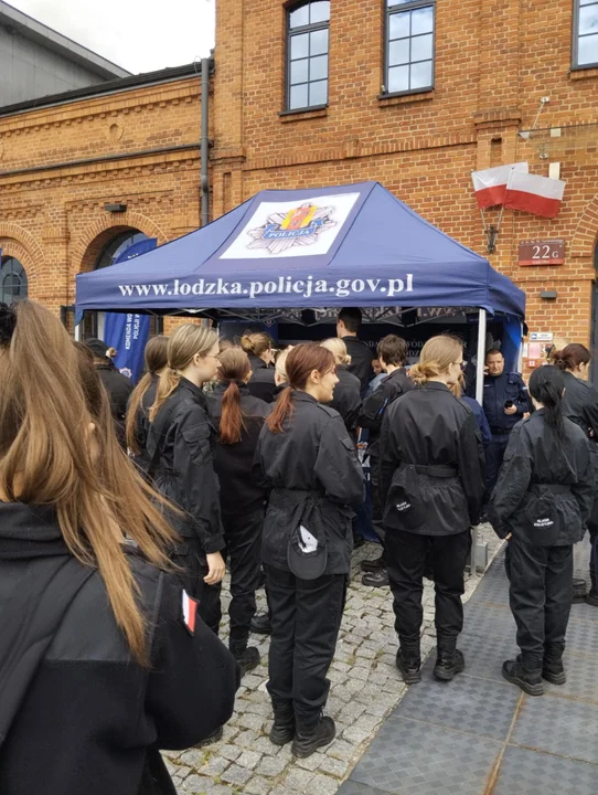 Policyjne targi w Łodzi