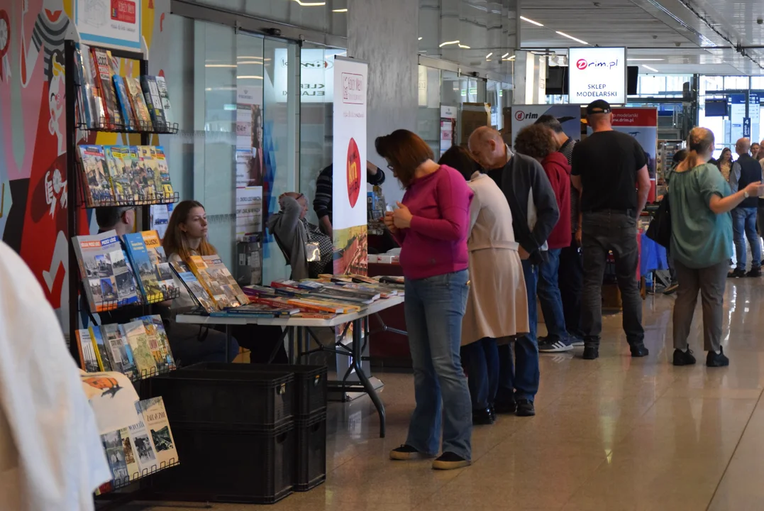 Wystawa makiet kolejowych na dworcu Łódź Fabryczna