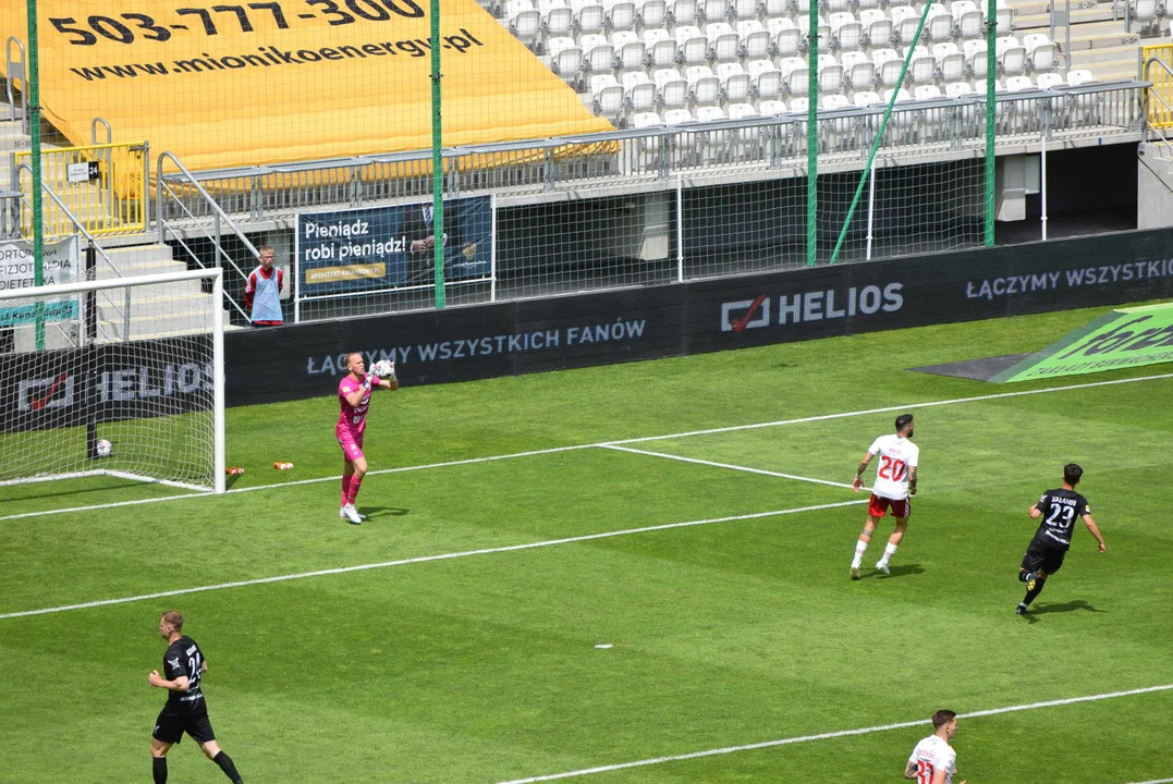 Piłkarskie starcie ŁKS Łódź z Resovią - Stadion Króla 21.05.2023