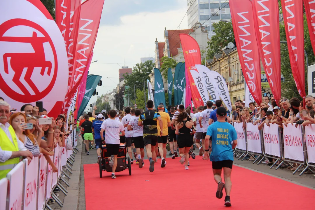 21. Bieg Ulicą Piotrkowską Rossmann Run w Łodzi