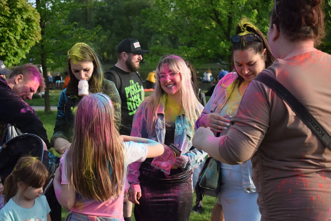 Festiwal kolorów na Stawach Jana