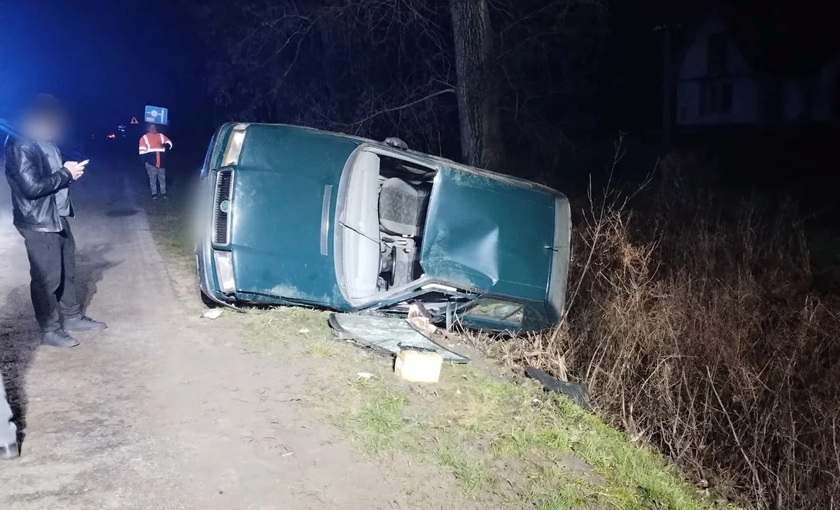 Stracił panowanie nad samochodem i wjechał w inne auto. Był kompletnie pijany [ZDJĘCIA] - Zdjęcie główne