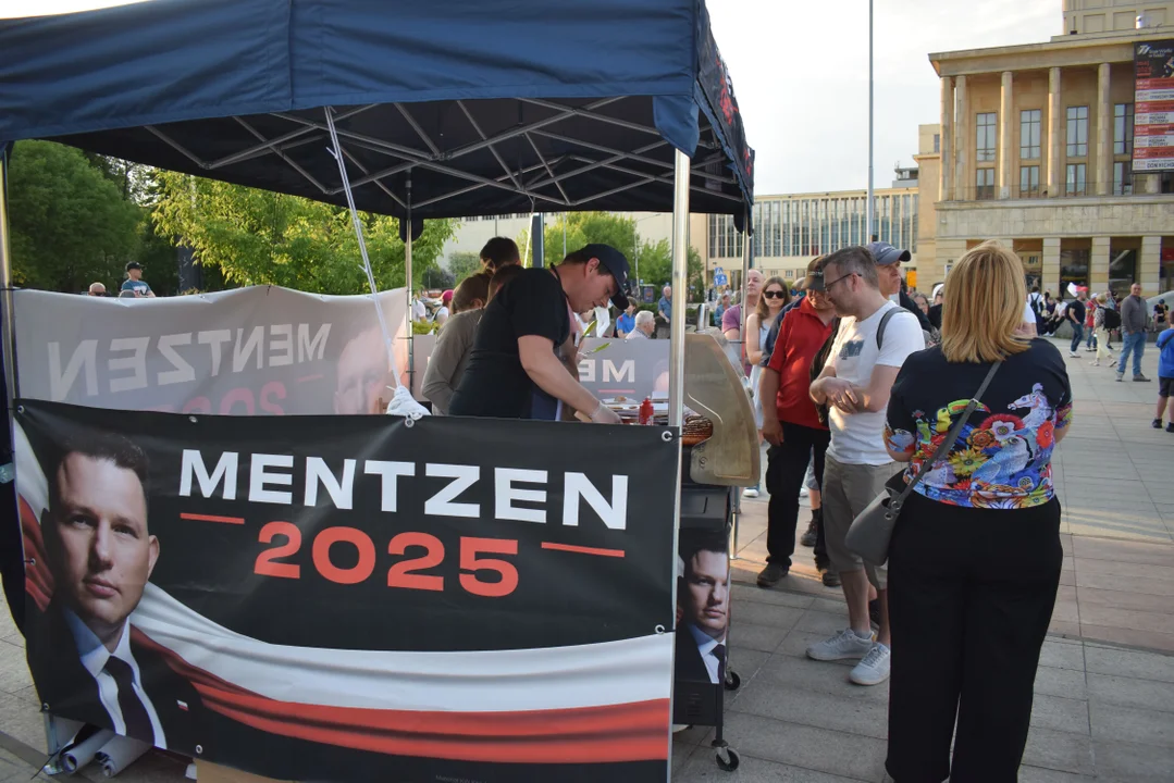 Sławomir Mentzen w Łodzi