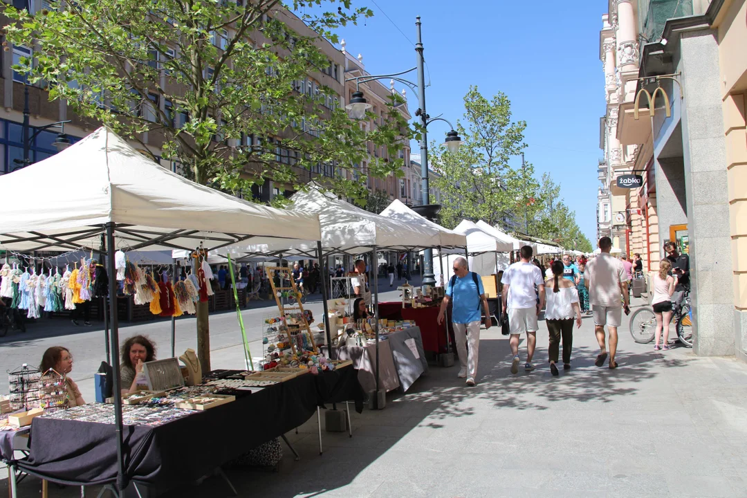 Piknik Europejski w pasażiu Schillera w Łodzi