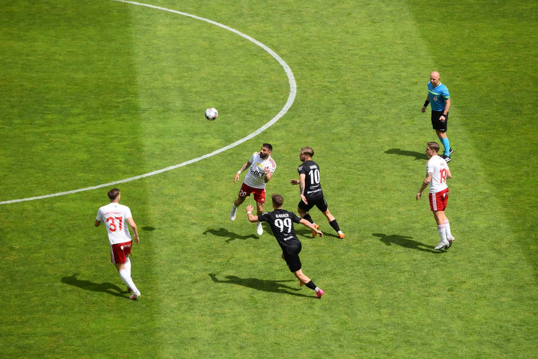 Piłkarskie starcie ŁKS Łódź z Resovią - Stadion Króla 21.05.2023