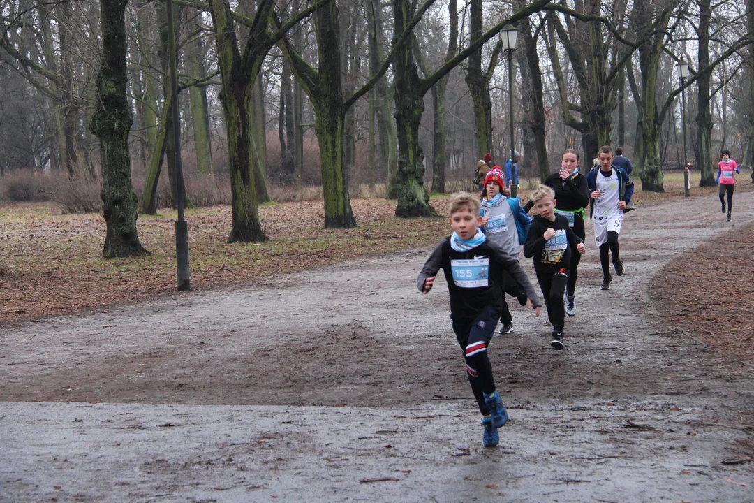 Pączek Run 2024 w parku Poniatowskiego w Łodzi