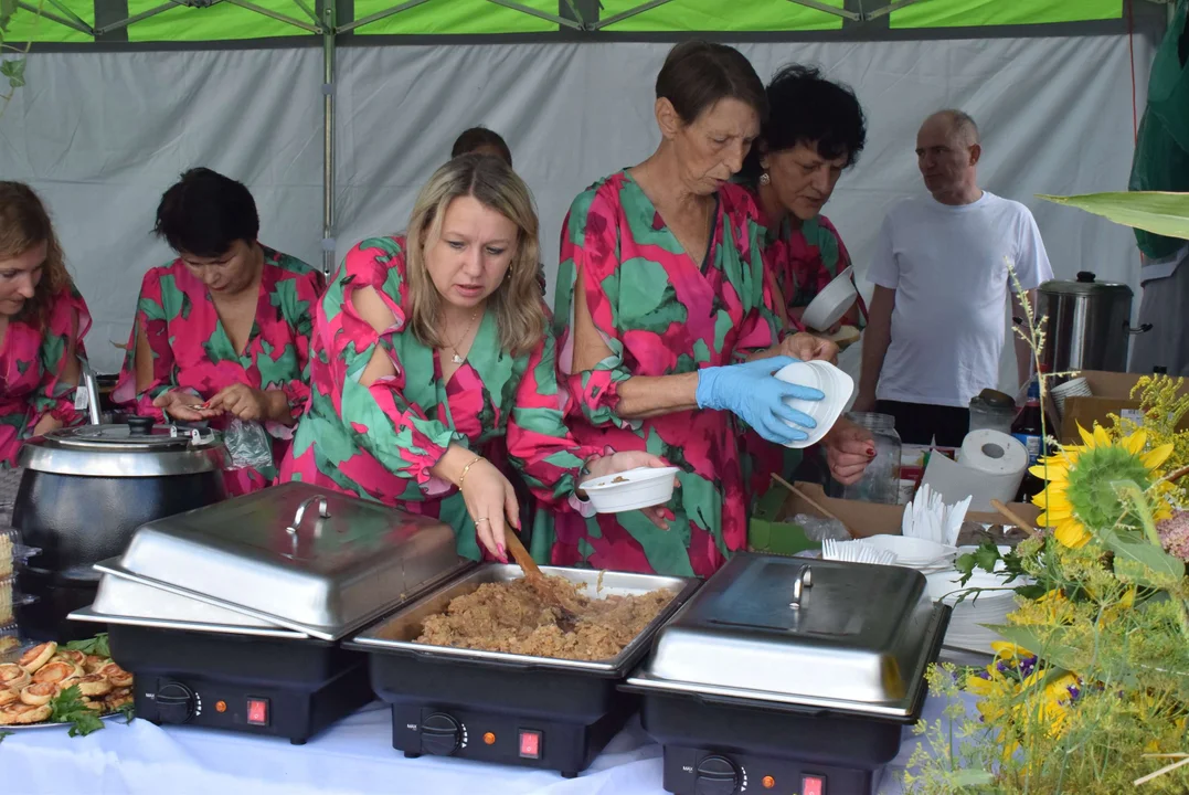 Dożynki gminy Stryków w Warszewicach