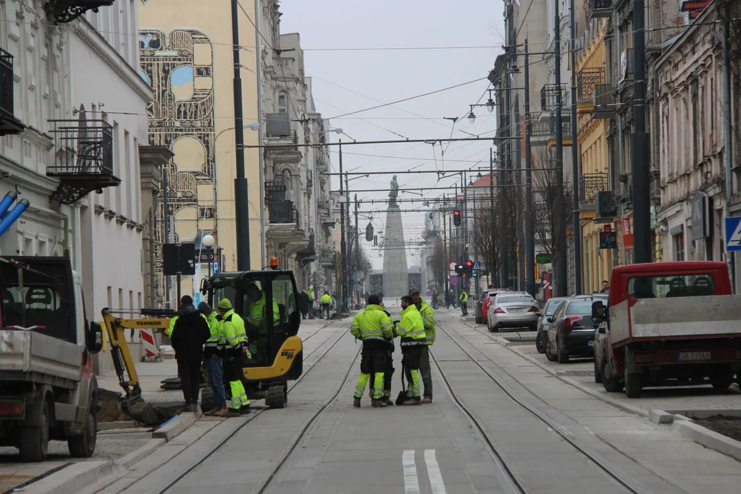 Ulica Legionów - remont dobiega końca (stan na 14.03.2024 r.)