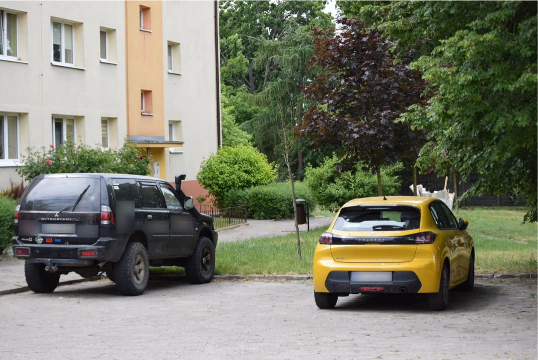 Parking na osiedlu Dubois