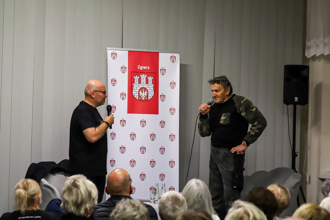 Spotkanie z Krzysztofem Majchrzakiem w Bibliotece przy Długiej