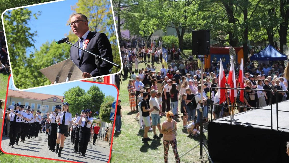 Tłumy w parku. Patriotyczna Majówka, czyli uroczystości, ale też zabawa