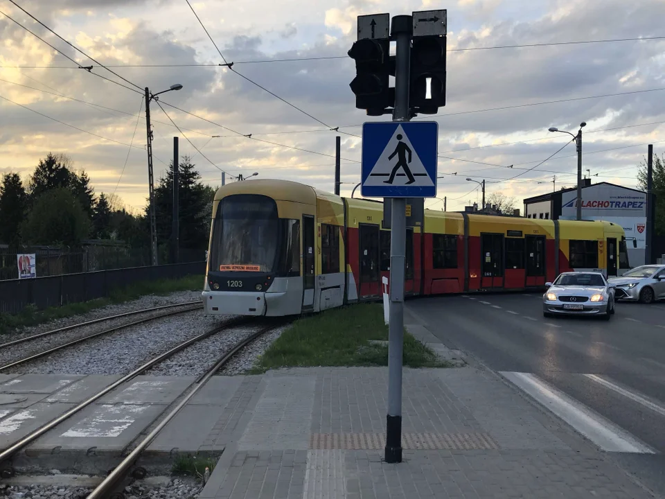 Śladem starej linii tramwajowej do Ozorkowa