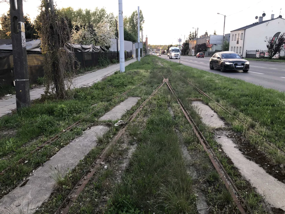 Śladem starej linii tramwajowej do Ozorkowa