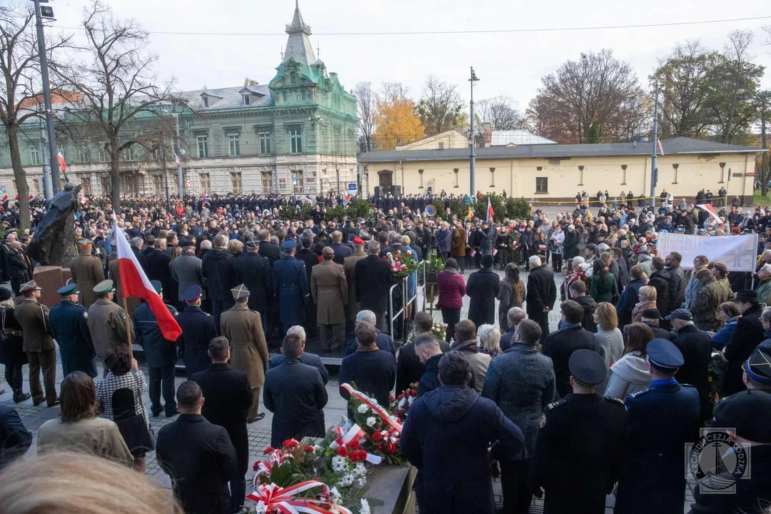 Uroczyste obchody Święta Niepodległości w Łodzi