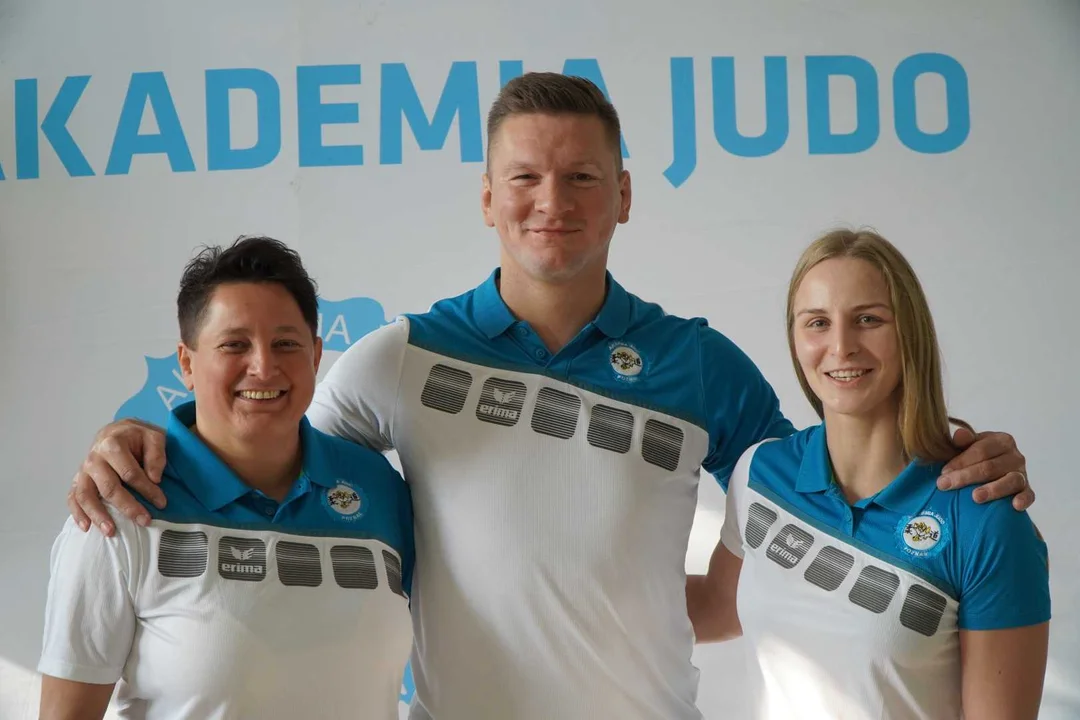 Angelika Szymańska w Akademii Judo