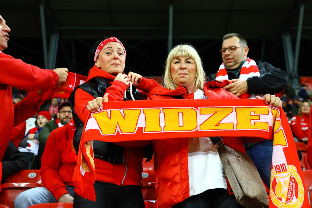 Kibice Widzewa Łódź podczas rundy jesiennej