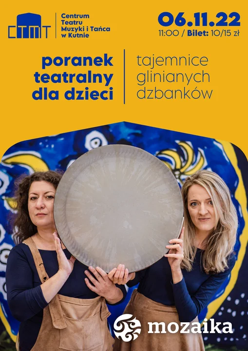 Poranek teatralny dla dzieci „Tajemnice glinianych dzbanków" w CTMiT