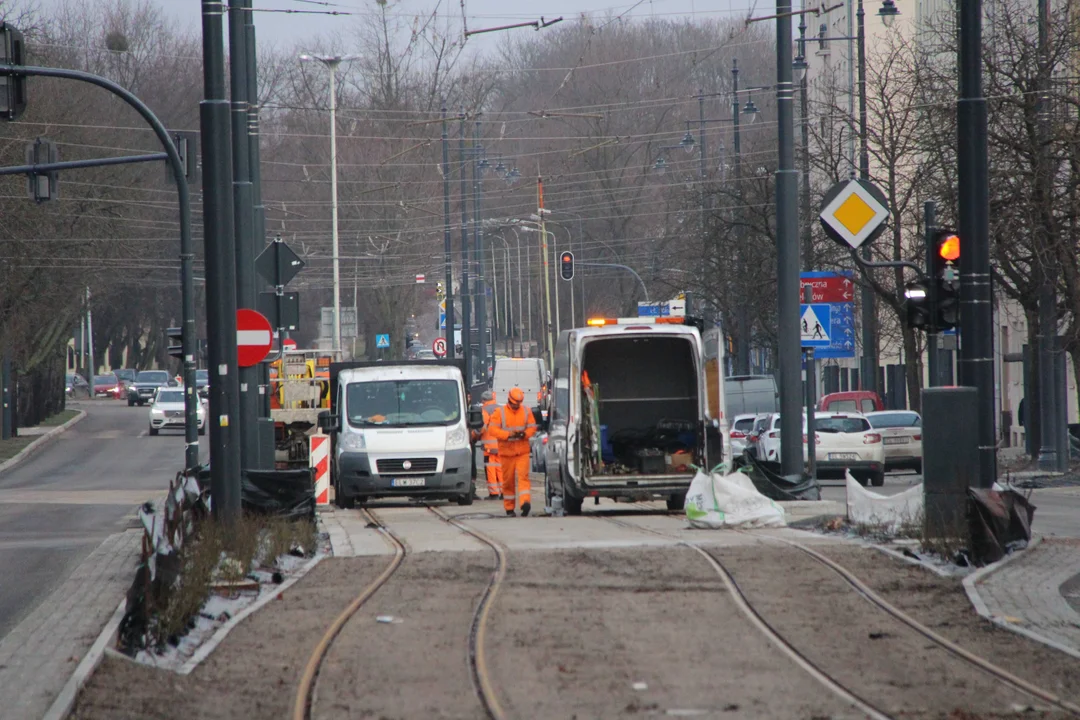 Powrót tramwajów na czas objazdu na Bulwary Północne w Łodzi