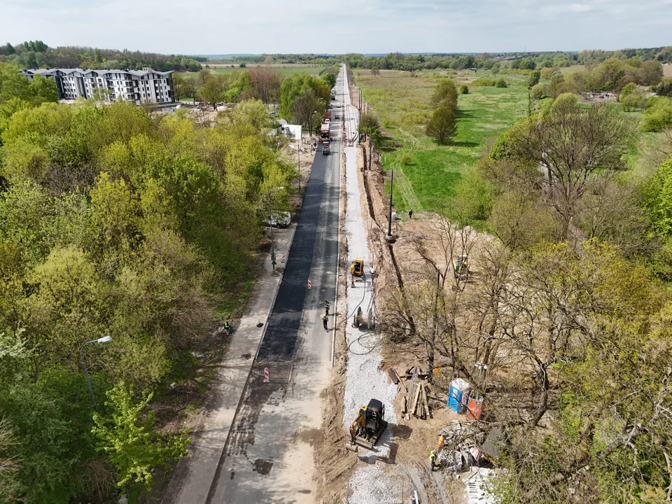 Przebudowa trasy tramwajowej Łódź - Konstantynów Łódzki