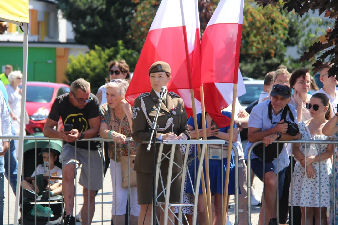 Przysięga wojskowa żołnierzy dołączających do 9 Łódzkiej Brygady Obrony Terytorialnej