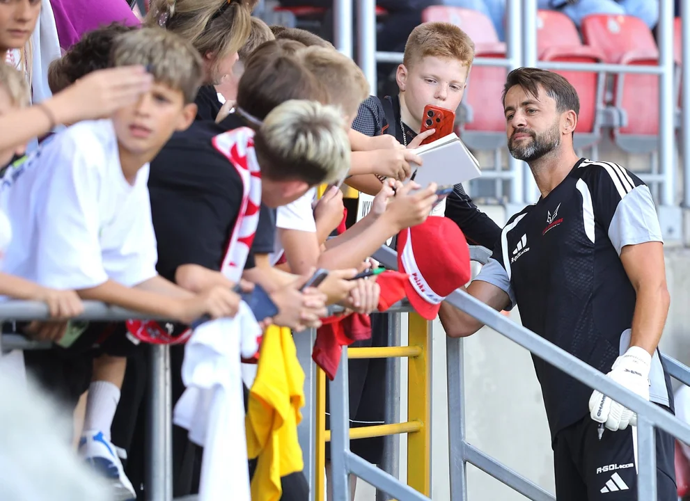 Mecz Gwiazd na stadionie Widzewa