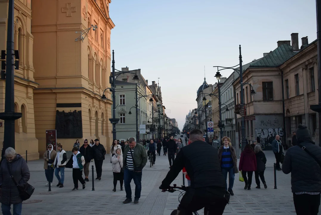 Plac Wolności w Łodzi po otwarciu