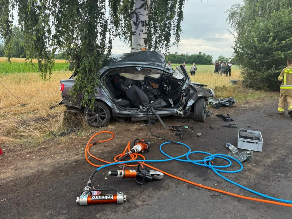 Śmiertelny wypadek pod Sieradzem