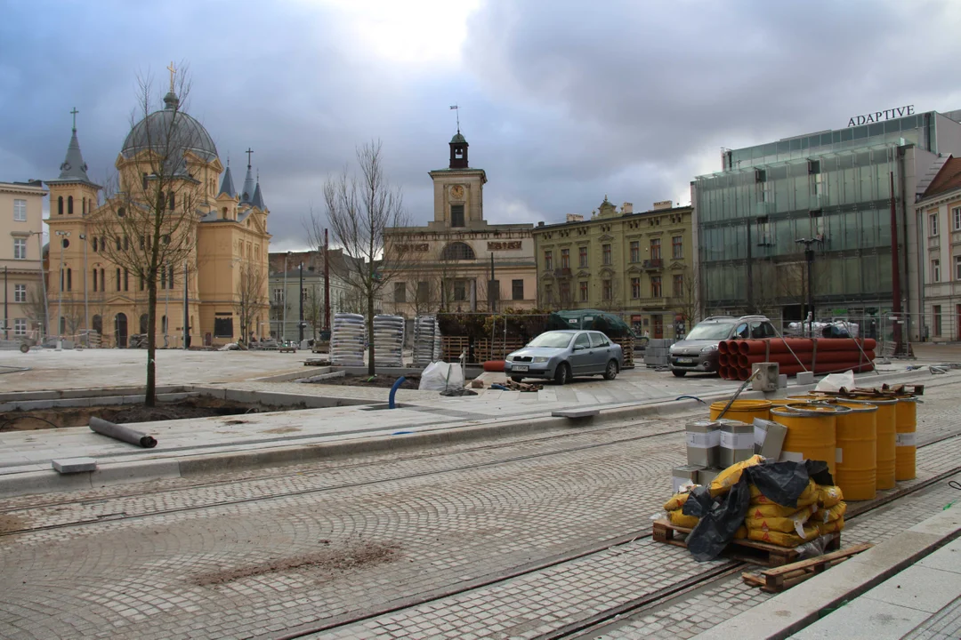 Dobiega końca przebudowa placu Wolności w Łodzi