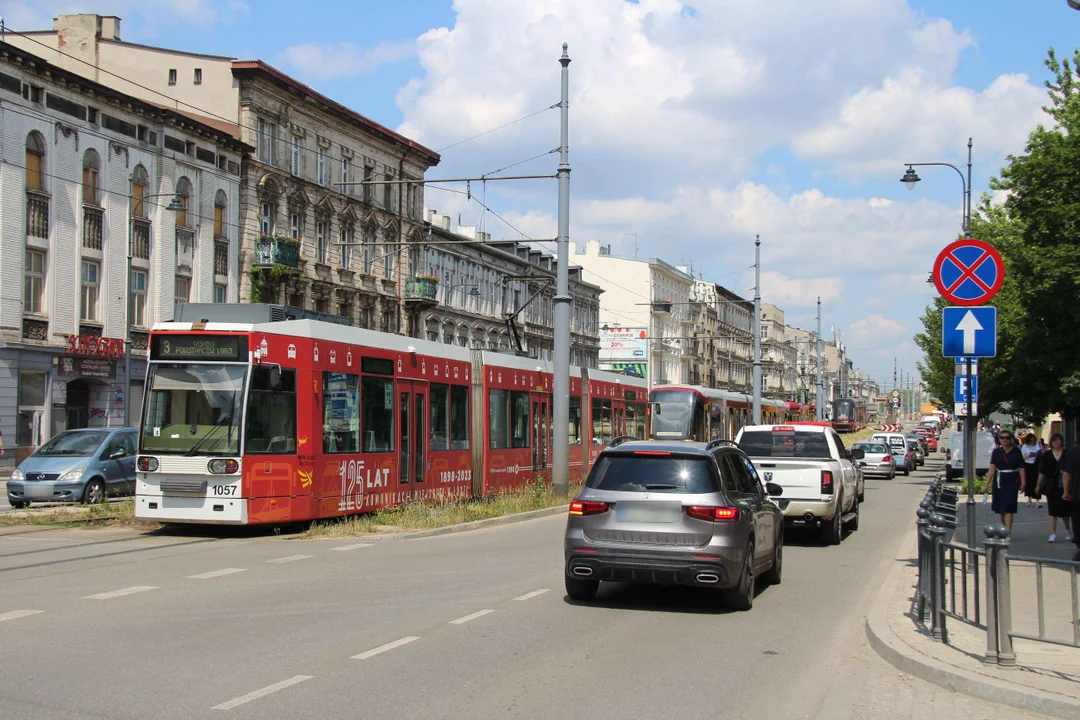 Utrudnienia po wykolejeniu tramwaju w Łodzi