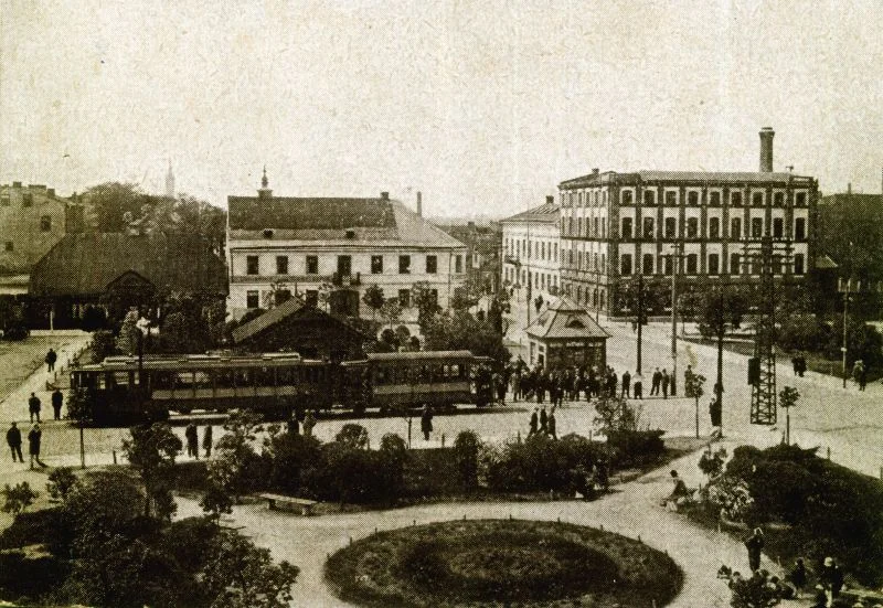 Stary Zgierz na fotografii