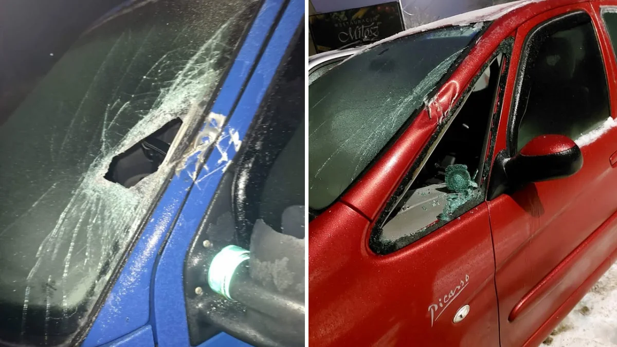 Nocny atak siekierką w Kartuzach. Zniszczenia i pilne poszukiwania świadków - Zdjęcie główne