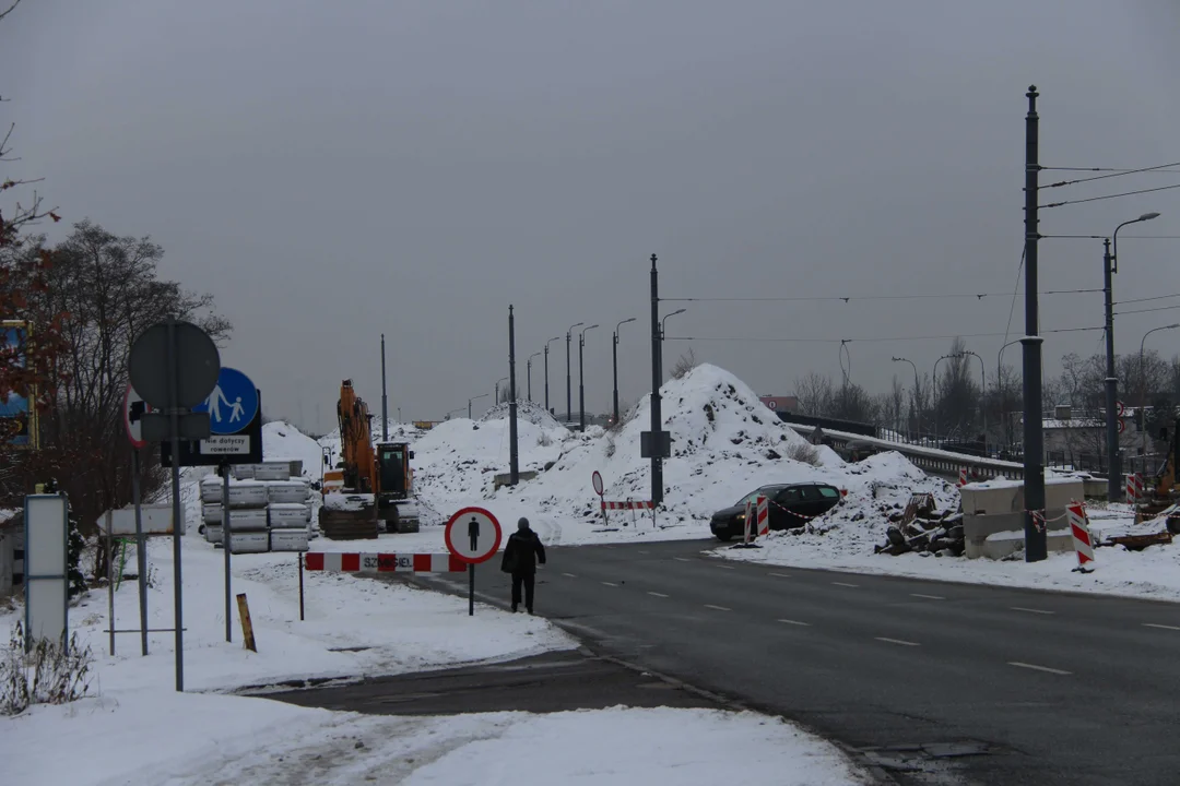 Przebudowa wiaduktów na ul. Przybyszewskiego w Łodzi