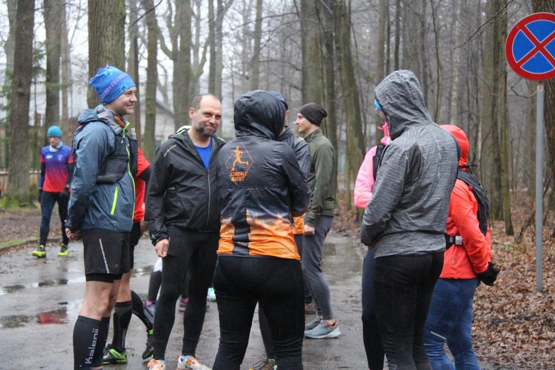 Walentynkowy parkrun w Lesie Łagiewnickim