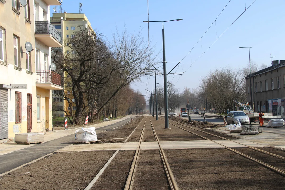 Finał prac na Wojska Polskiego w Łodzi