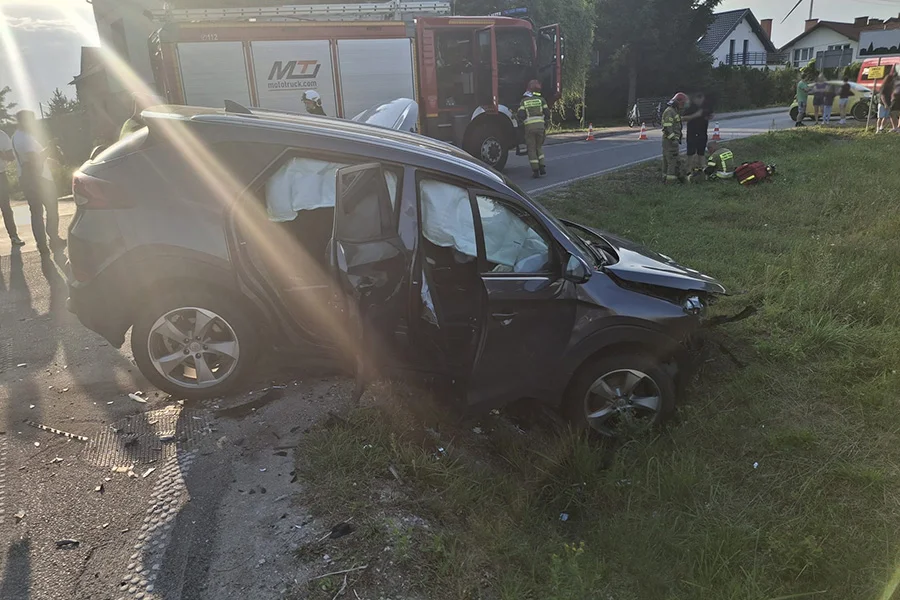 Wypadek Polichno 18.07.25