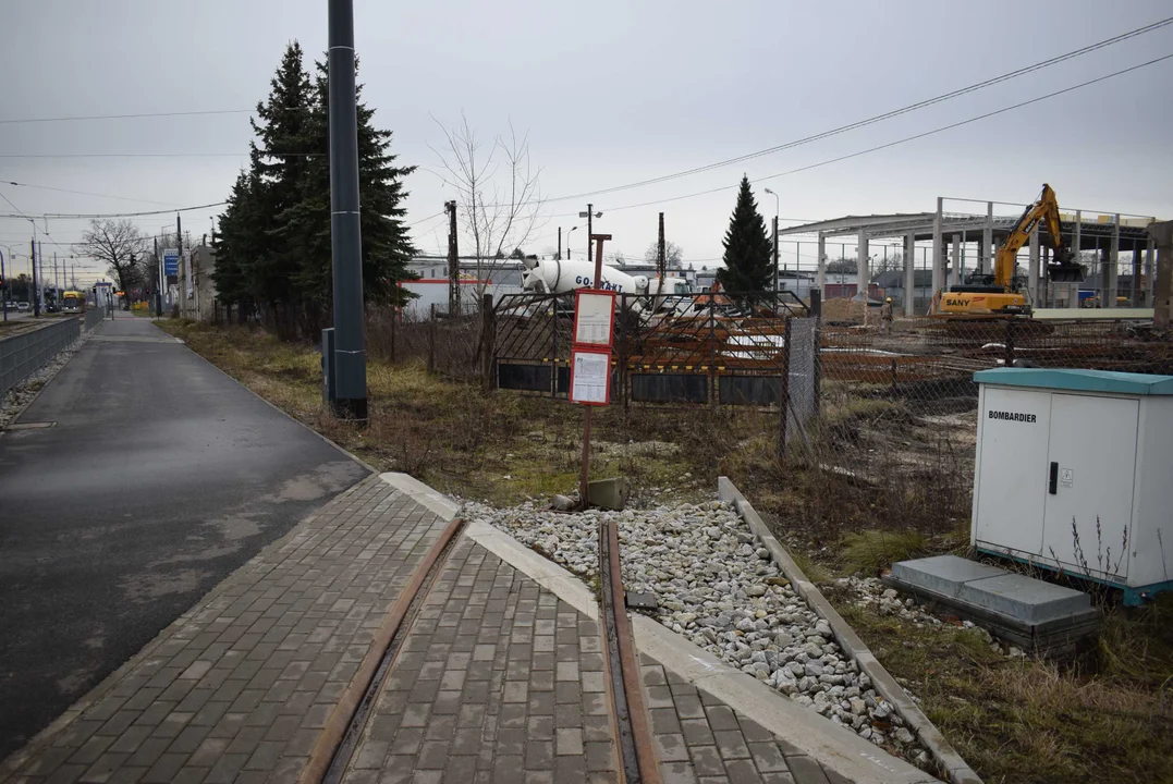 Tak zmienia się teren byłej zajezdni tramwajowej na Helenówku