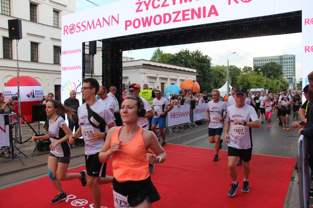 21. Bieg Ulicą Piotrkowską Rossmann Run w Łodzi