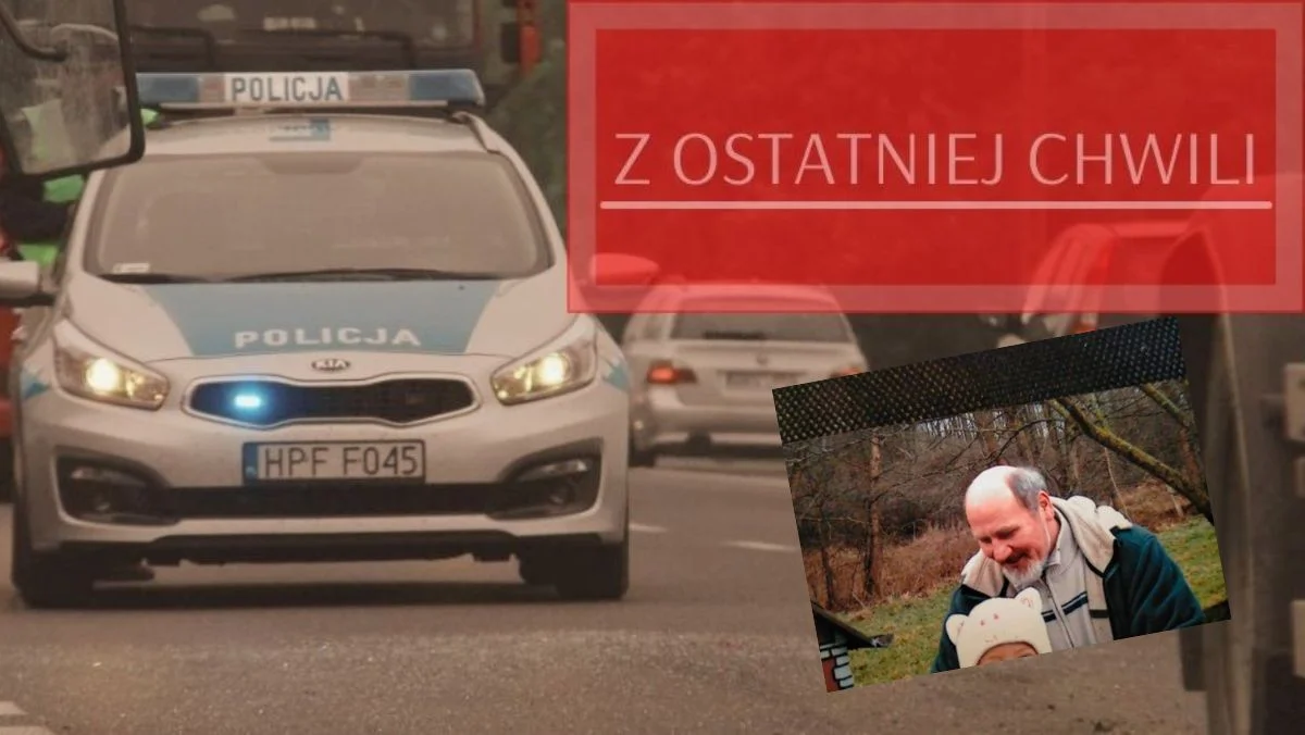 Zaginął starszy mężczyzna. Policja prowadzi poszukiwania i prosi o pomoc [AKTUALIZACJA] - Zdjęcie główne