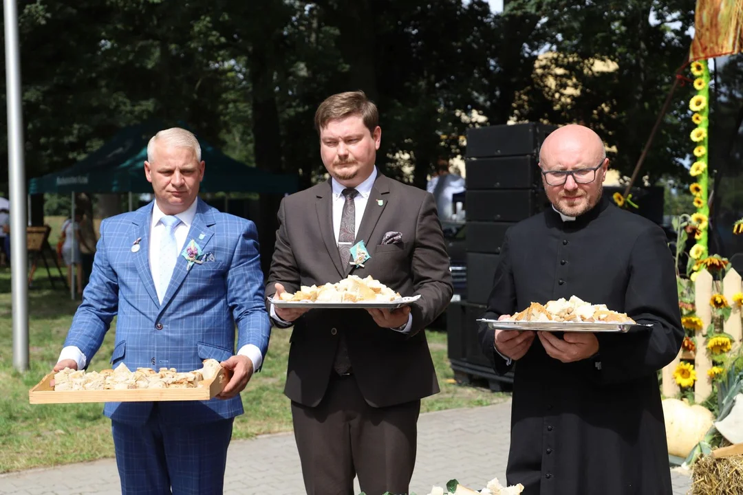 Dożynki powiatowo-gminne w Łaniętach