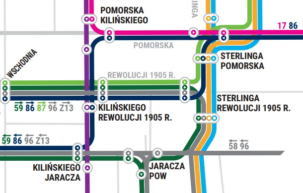 Zmiany w kursowaniu autobusów i tramwajów MPK Łódź