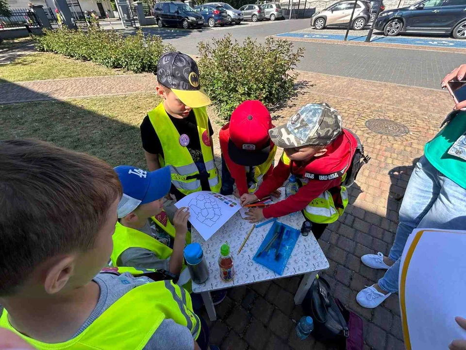 Gra terenowa dla przedszkolaków