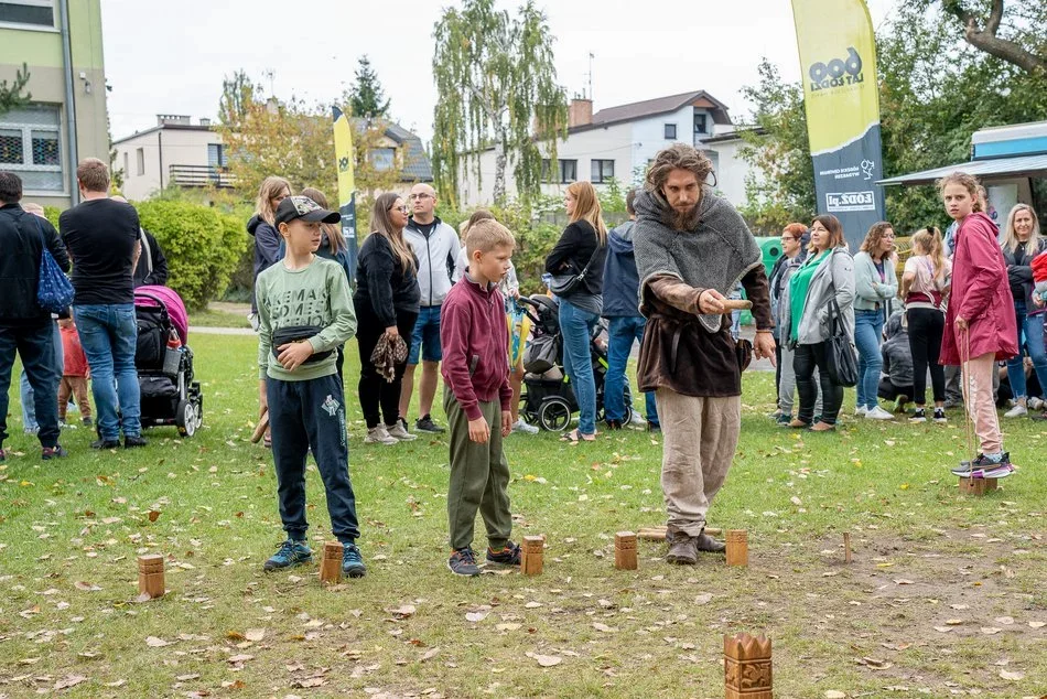 Piknik rodzinny z okazji 600-lecia Łodzi w Szkole Podstawowej nr 7 w Łodzi 