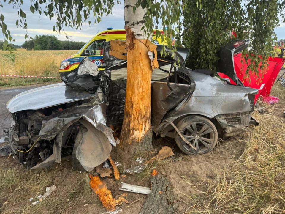 Śmiertelny wypadek pod Sieradzem